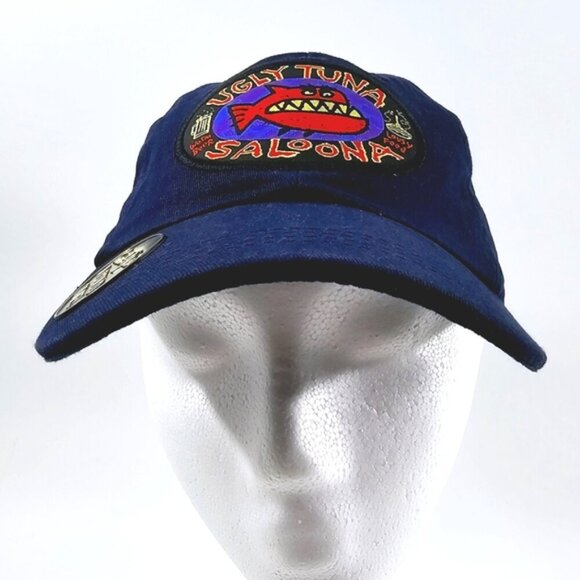 Ugly Tuna Saloon Men's OS Navy Blue With Bottle Opener Casual Adjustable Hat - Picture 3 of 9